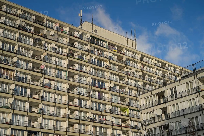 Social housing, Pallasseum residential building, PallasstraÃŸe, Schöneberg, Berlin, Germany, Europe