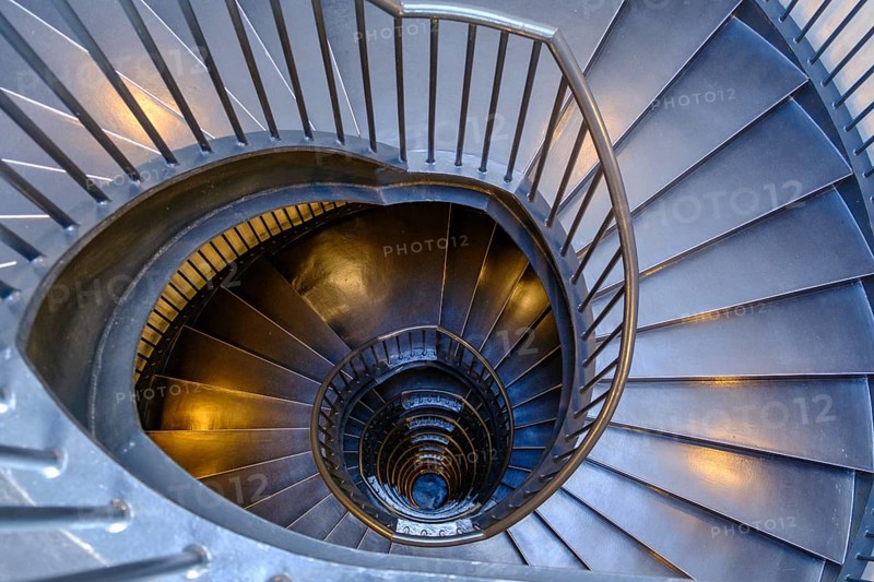 Staircase, Zeitz MOCAA Museum, Victoria & Alfred Waterfront, Cape Town, Western Cape, South Africa, Africa