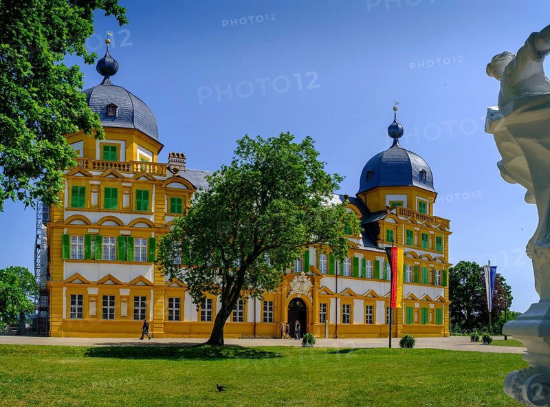 Seehof Castle, Memmelsdorf near Bamberg, Upper Franconia, Bavaria, Germany, Europe