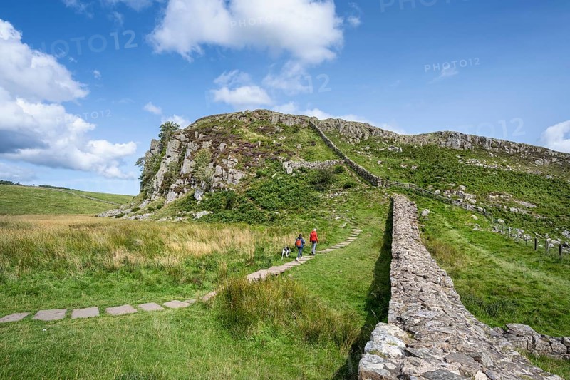 Steel Rig, Hadrian's Wall, Haltwhistle, Northumberland, England, United Kingdom, Europe
