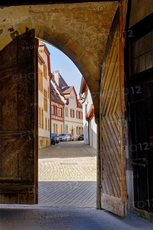 Alte Hofhaltung, Bamberg, Upper Franconia, Bavaria, Germany, Europe