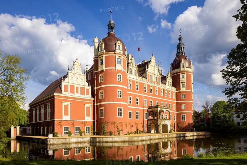 Prince Pückler Park Bad Muskau, new castle