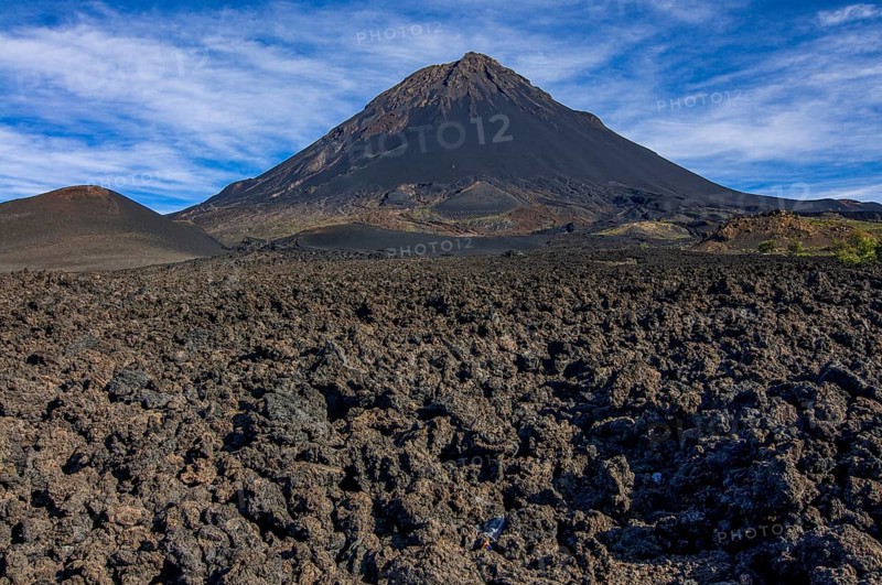 Vulcano on Fogo. Cabo Verde. Africa