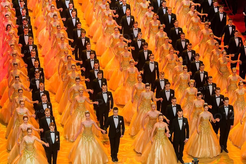 DEU Saxony Dresden 10th Semper Opera Ball in Dresden, dress rehearsal
