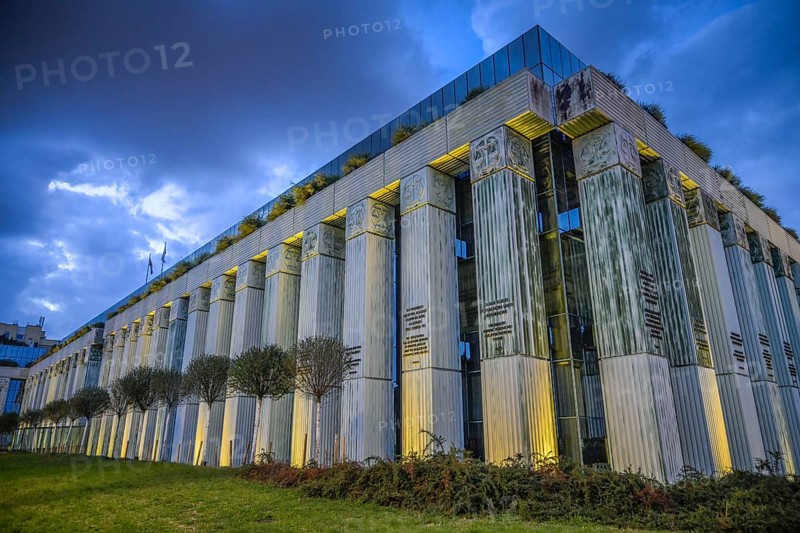 Supreme Court, Sad Najwyzszy, plac Krasinskich, Warsaw, Mazowieckie Voivodeship, Poland, Europe