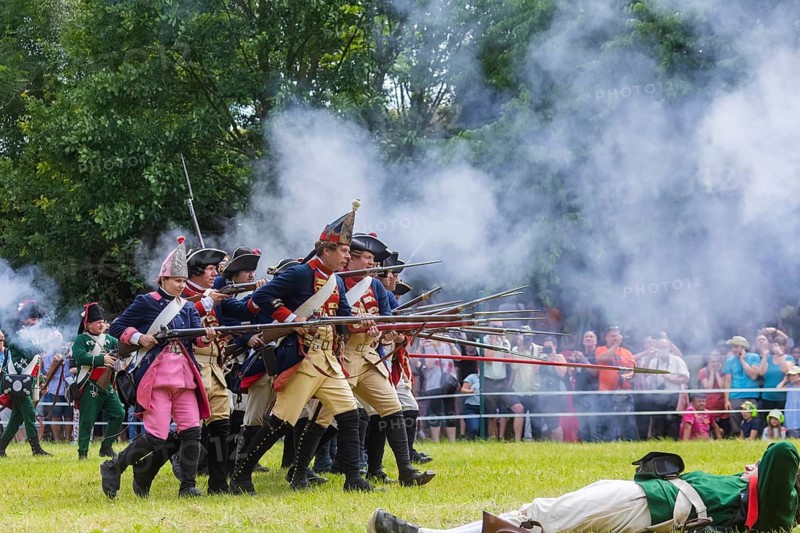 Battle reenactment