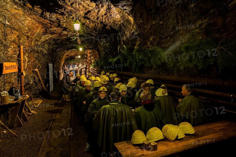 Mettenschicht in the Ehrenfriedersdorf tin mine