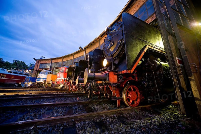 Steam locomotive festival at the Eisenbahmuseum Dresden Altstadt