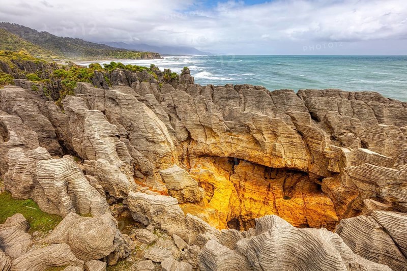 Pancake Rocks, Paparoa National Park, New Zealand, Oceania