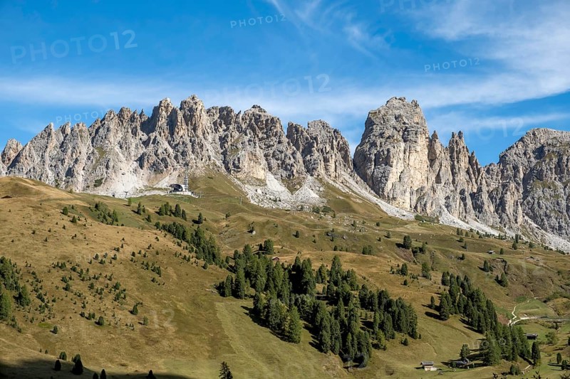 Cirspitzen, Gardena Pass, Passo Gardena, Puez-Odle nature park Park, Dolomites, South Tyrol, Trentino-Alto Adige, Italy, Europe
