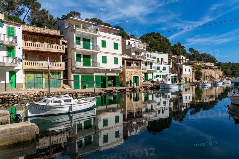 The fishing village of Cala Figuera, on the south-east coast, Majorca, Spain, Europe