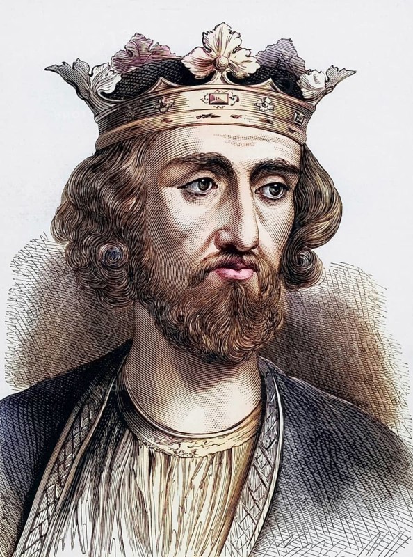 Edward I (1239-1307), King of England from 1272, known as Edward Longshanks because of his above-average height and Hammer of the Scots because of his campaigns against Scotland, a member of the Plantagenet dynasty, Historical, digitally restored reproduction from a 19th century original, Record date not stated