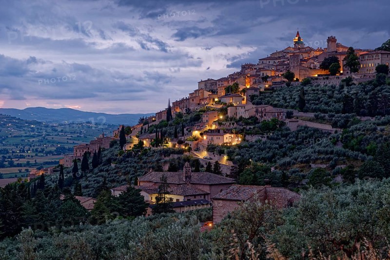 Trevi is a small Italian town in the province of Perugia in Umbria and a member of the association The Most Beautiful Places in Italy. Umbria, Southern Italy, Southern Europe