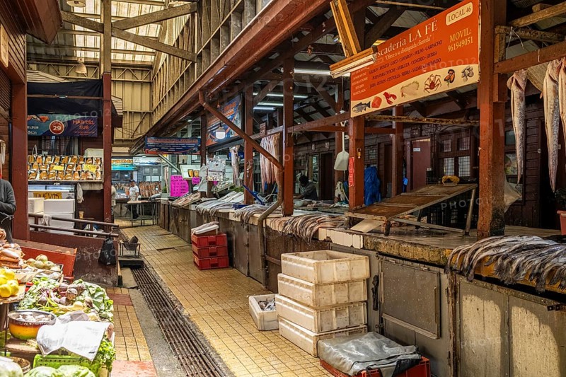 Angelmo Fish Market, Puerto Montt, Chile, South America