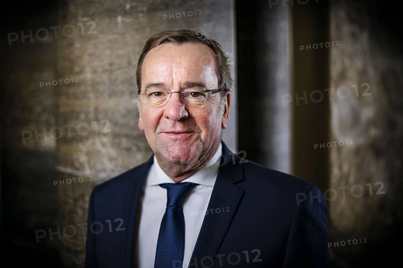 Boris Pistorius (SPD), Federal Minister of Defence, poses for a photo at the Ministry of Defence. Berlin, 13.02.2024