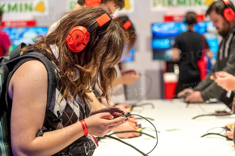 Gamescom, the world's largest trade fair for video and computer games, in Cologne, Germany, Europe