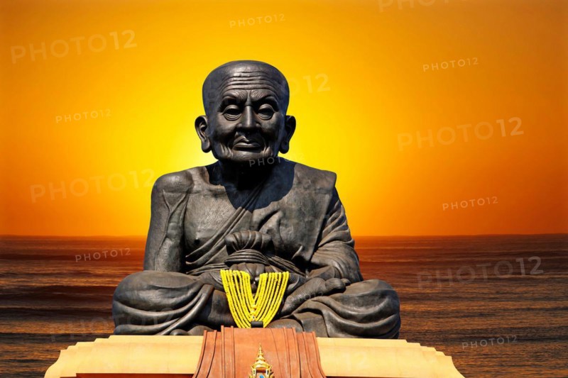 Asia, Thailand, Buddha, Hua Hin, Wat Huay Mongkol, Monk, Luang PhoR Tuad, Hua Hin, Thailand, Asia