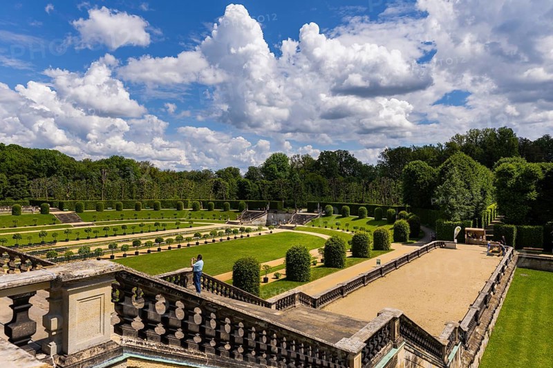 The Grosssedlitz Baroque Garden with the Friedrich Palace is located on a hill on the left bank of the Elbe to the south-east of Dresden in Grosssedlitz, which belongs to the town of Heidenau in the Free State of Saxony, Grosssedlitz Baroque Garden, Heidenau, Saxony, Germany, Europe