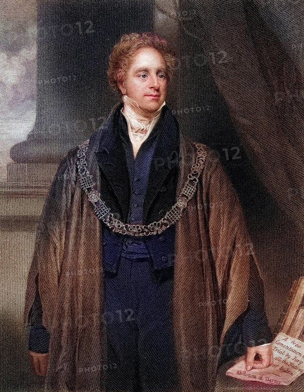 Sir Alexunder Johnston 1775 to 1849 Judge and government reformer in Ceylon, Historical, digitally restored reproduction from a 19th century original, Record date not stated