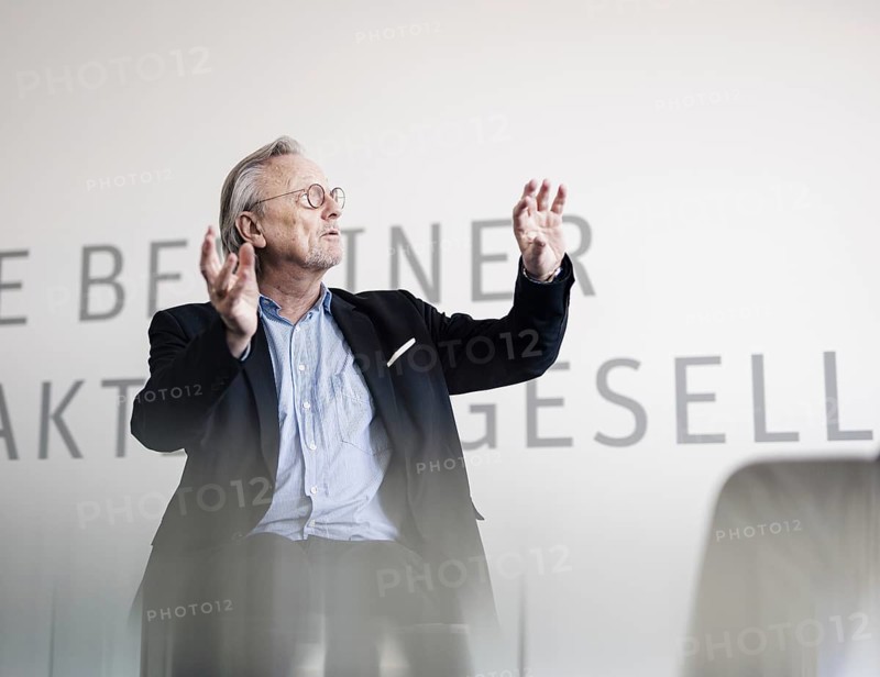 Peter Brandt, recorded during an interview at the NBR office in Berlin. 09.05.2022