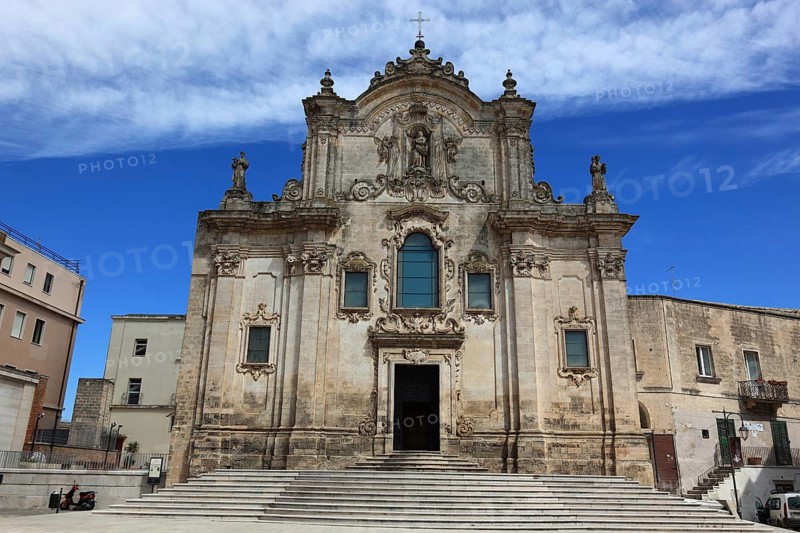 Chiesa di San Francesco di Assisi, Church of St Francis of Assisi, Matera, Basilicata, Italy, Europe