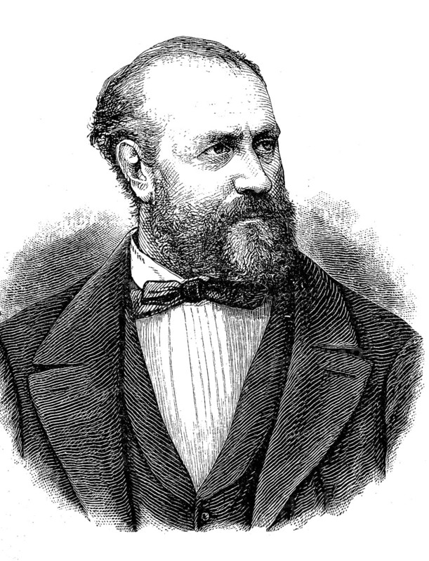 Charles Francois Gounod, 17 June 1818, 18 October 1893, a French composer, Historical, digital reproduction of an original from the 19th century