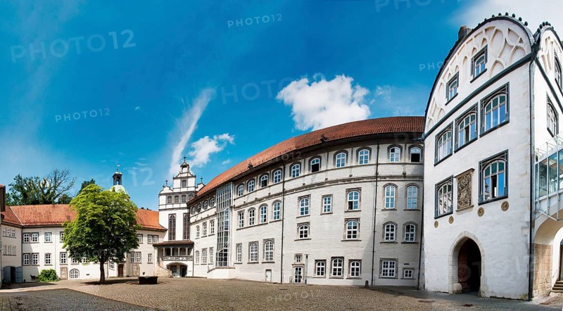 Gifhorn Castle, inner courtyard