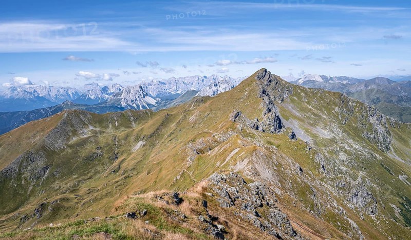 Carnic Main Ridge, Carnic High Trail, Carnic Alps, Carinthia, Austria, Europe