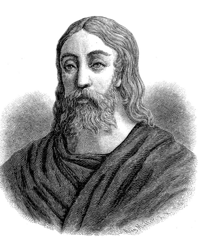 Galenos of Pergamon, also, Galenus, Galen, Galienus, between 128 and 131, between 199 and 216, was a Greek physician and anatomist who worked mainly in Rome, Historical, digital reproduction of an original from the 19th century