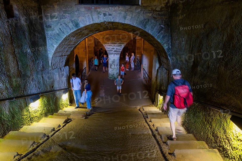 Königstein Fortress in Saxon Switzerland. Magdalenenburg Castle, Königstein Fortress, Königstein, Saxony, Germany, Europe