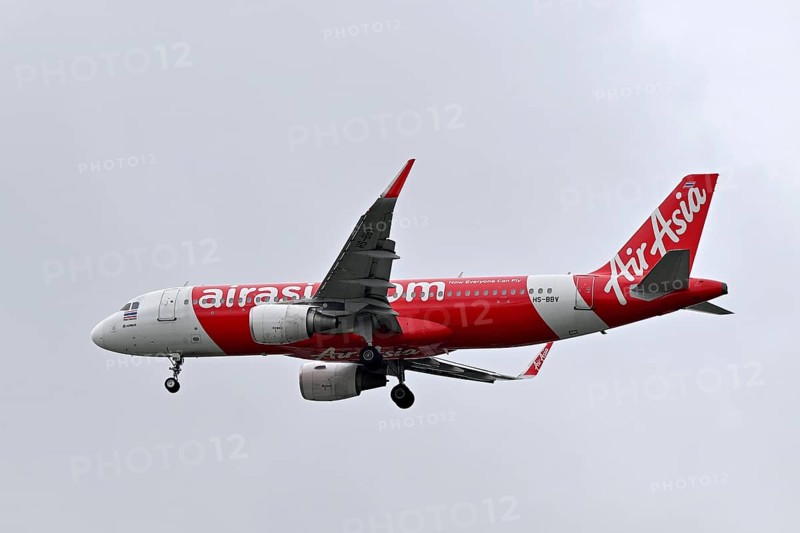 Aircraft Thai AirAsia, Airbus A320-200, HS-BBV