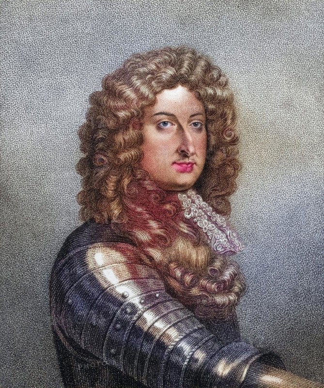 William Cavendish 1st Duke of Devonshire 1640, 1707 Englischer Soldat und Staatsmann, 1707 English soldier and statesman From the book A catalogue of Royal and Noble Authors Volume IV published 1806, Historic, digitally restored reproduction from a 19th century original, Record date not stated