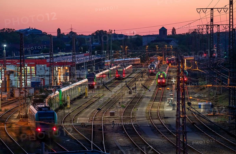 DB Regio workshop in North Rhine-Westphalia, local trains, Essen, North Rhine-Westphalia, Germany, Europe