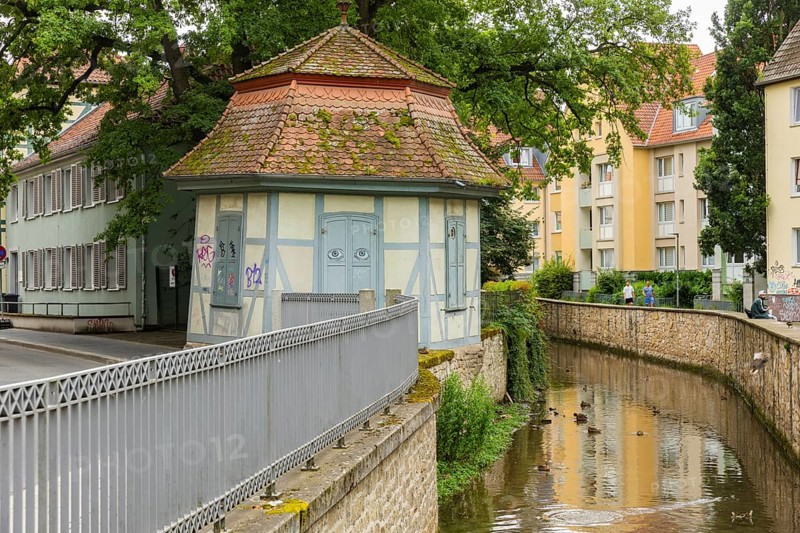 Old Town Heyne Pavilion, Göttingen cityscape, Göttingen, Lower Saxony, Germany, Europe