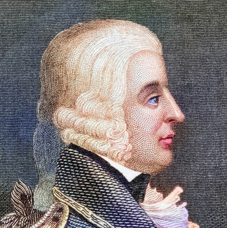 General Edward Braddock, 1695 to 1755, British soldier and commander-in-chief for North America during the French and Indian War, digitally restored reproduction from a 19th century original, Record date not stated