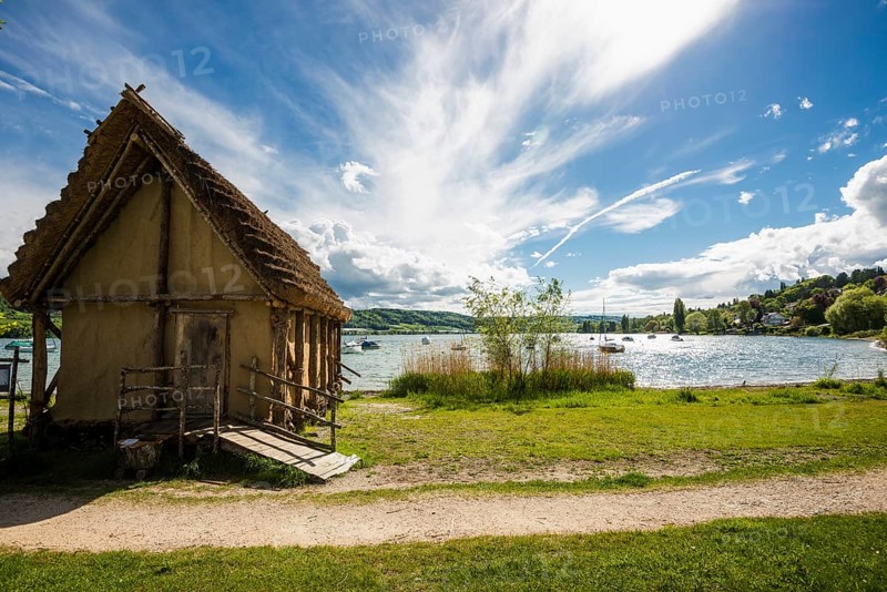 Lake Dwellings Museum, Wangen, Lake Constance peninsula Höri, Lake Constance, Baden-Württemberg, Germany, Europe