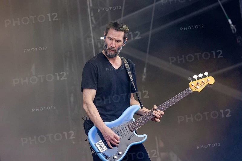 Adenau, Germany, 8.6.2024: Dogstar (bass, Keanu Reeves) play at Rock am Ring. The festival takes place at the Nürburgring race track near the town of Adenau from 7 - 9 June 2024, Europe