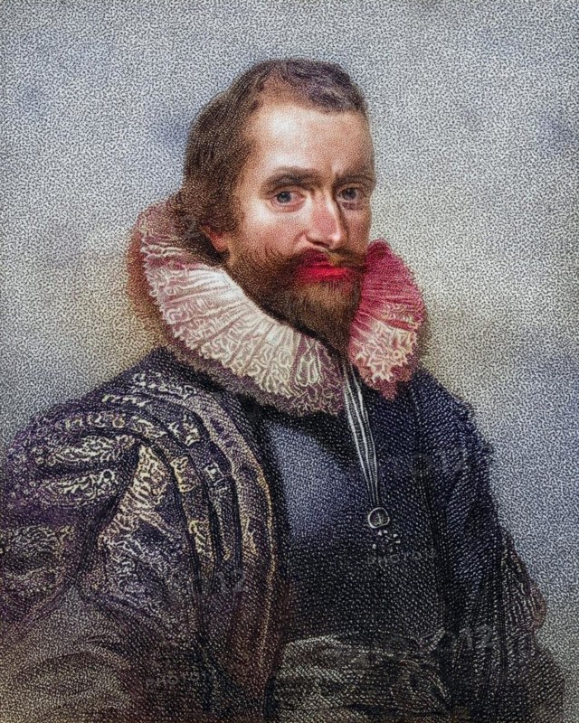 Lionel Cranfield 1st Earl of Middlesex 1575-1645 Lord treasurer of England under James I, Lionel Cranfield 1st Earl of Middlesex 1575-1645 Lord treasurer of England under James I Engraved by Bocquet from the book A catalogue of Royal and Noble Authors Volume III published 1806, Historic, digitally restored reproduction from a 19th century original, Record date not stated