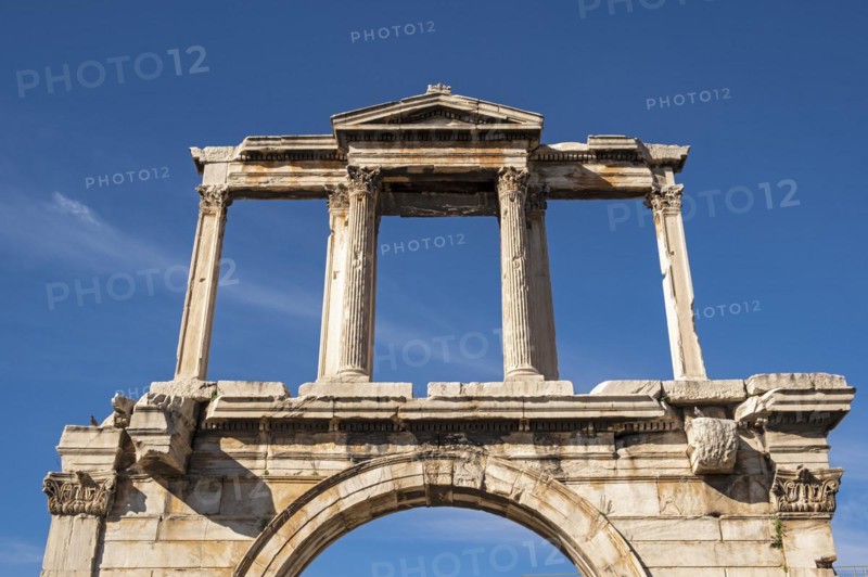 Arch of Hadrian aka Hadrian's Gate, Athens, Greece, Europe