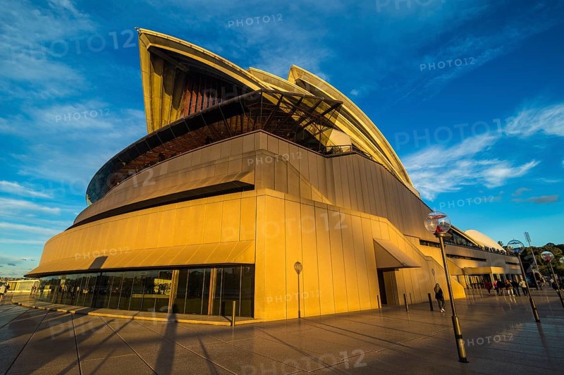 Sydney opera at sunset, New South Wales, Australia, Oceania