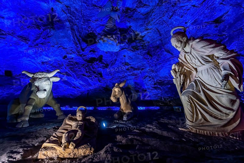 Salt cathedral of Zipaquira, Colombia, South America