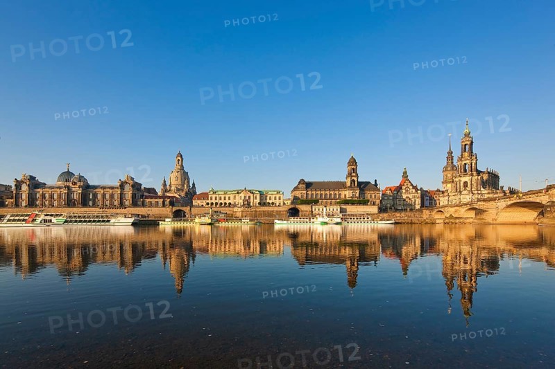 DEU Saxony Dresden Dresden Silhouette