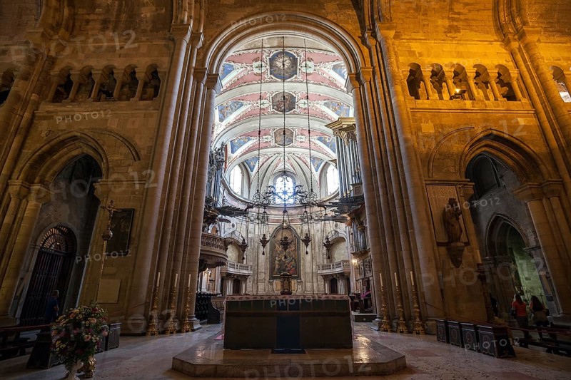 Lisbon Cathedral, Catedral Sé Patriarcal, also known as Igreja de Santa Maria Maior, Lisbon, Portugal, Europe