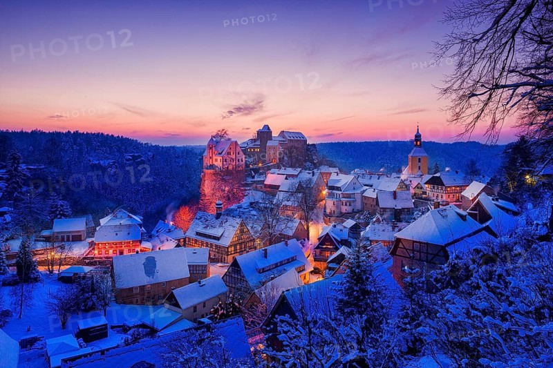 Hohnstein in winter