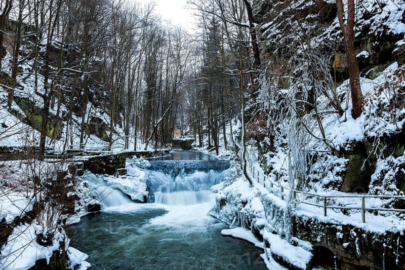 Liebethaler Grund near Lohmen in Saxon Switzerland
