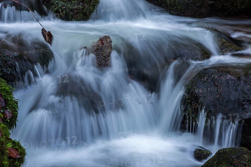 Gertelbach, Gertelbach Waterfalls, Gertelbach Falls, close-up, Gertelbach Gorge, Bühl, Bühlertal, Northern Black Forest, Black Forest, Baden-Württemberg, Germany, Europe