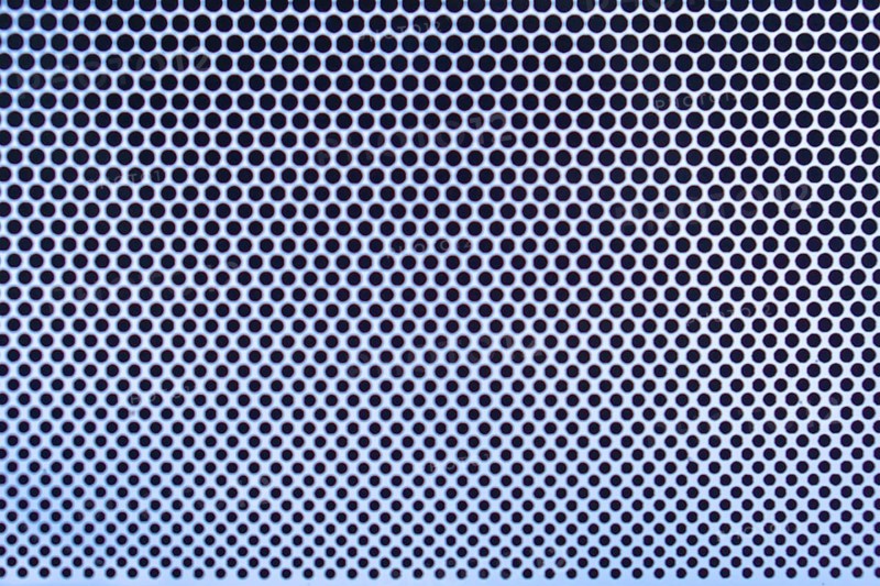 Black dots abstract pattern optical illusion