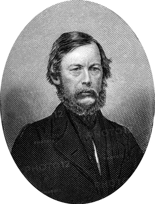 Engraving of John Adam Kasson (January 11, 1822 â€“ May 18, 1910), a nineteenth century lawyer, politician and diplomat from south-central Iowa. Elected to the U.S. House six times, he repeatedly interrupted his congressional work to act in the Diplomatic service. Original engraving by John Buttre, circa 1866