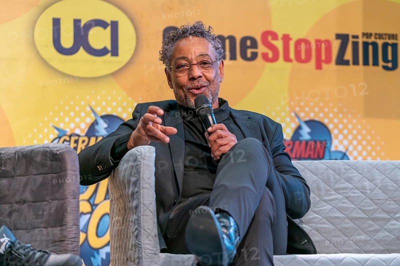 DORTMUND, GERMANY, December 8th 2019: Giancarlo Esposito (*1958, American film and television actor, Breaking Bad, Better Call Saul, The Mandalorian) talks about his experiences in the movie industry at German Comic Con Dortmund