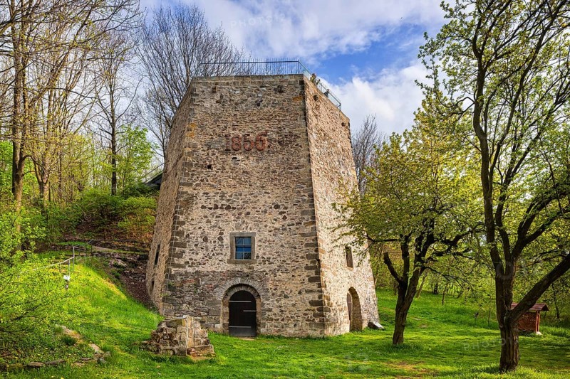 Historical lime kiln Maxen